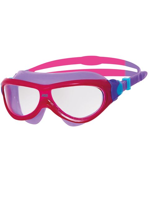 Zoggs Phantom Junior Pink & Purple Mask