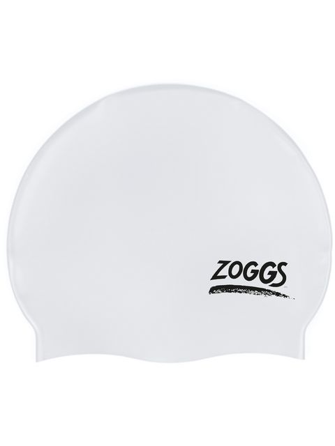 Zoggs Plain Swim Cap - White