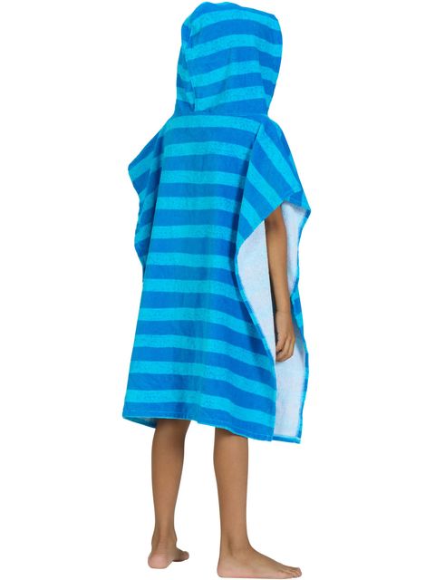 Zoggs Poncho Hooded Towel - Nautical Stripes