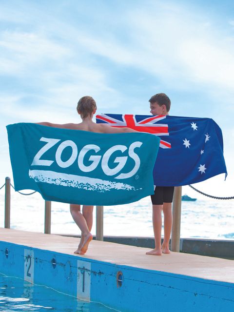 Zoggs Pool Towel - Blue