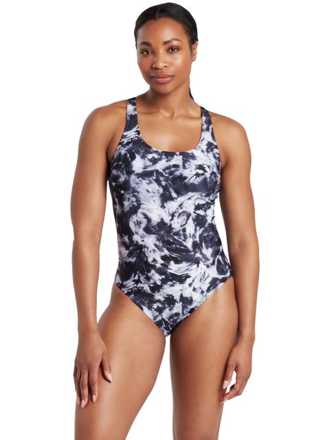 Zoggs Powerback One Piece - Marble