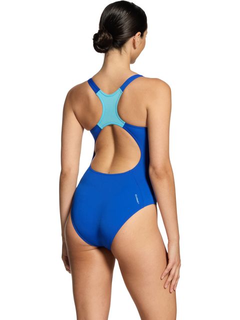 Zoggs Powerback One Piece - Spinal Blue