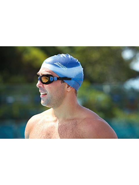 Zoggs Predator Flex Polarised Ultra Goggles - Black & Blue