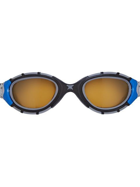 Zoggs Predator Flex Polarized Ultra Goggles - Copper/Black/Blue