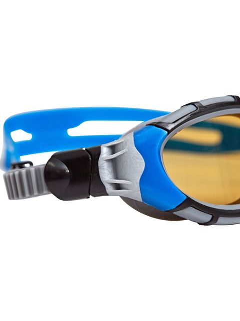Zoggs Predator Flex Polarized Ultra Goggles - Copper/Black/Blue