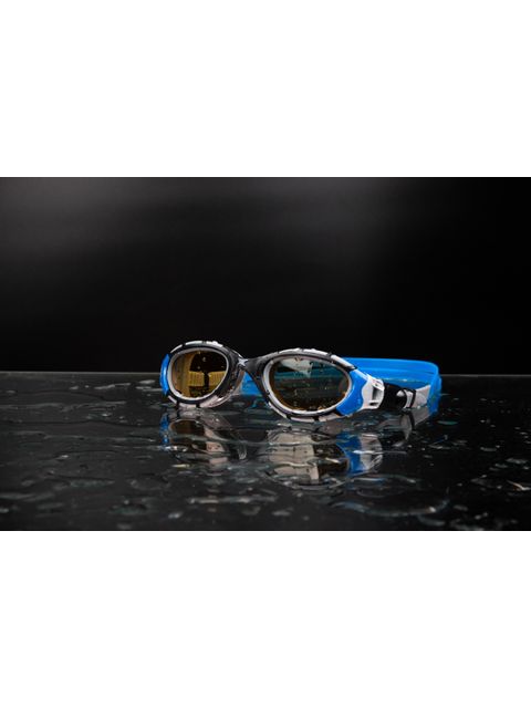 Zoggs Predator Flex Polarized Ultra Goggles - Copper/Black/Blue