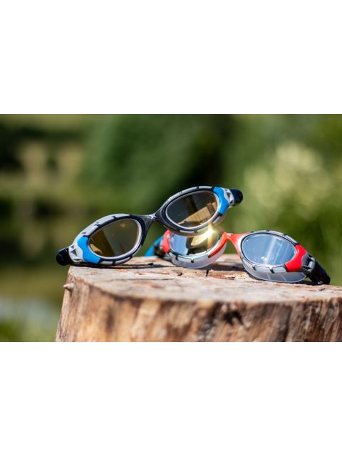 Zoggs Predator Flex Polarized Ultra Goggles - Copper/Black/Blue