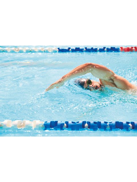 Zoggs Predator Flex Titanium Reactor Goggles - Green & Black