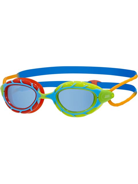 Zoggs Predator Junior Goggles - Blue Tint/Multi/Blue