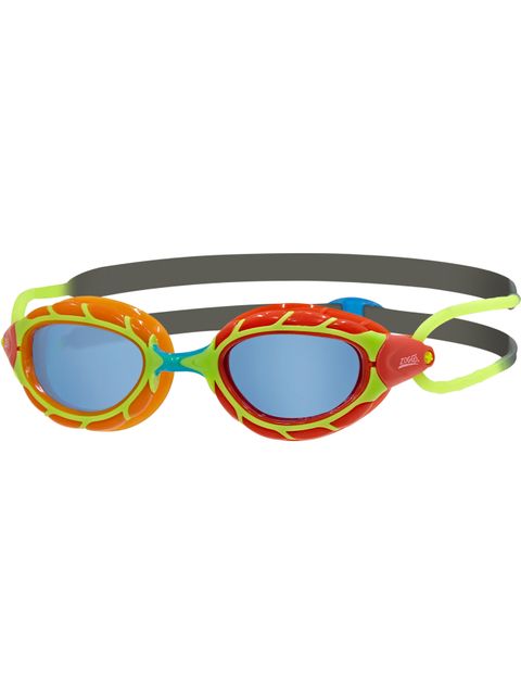 Zoggs Predator Junior Goggles - Blue Tint/Multi/Grey