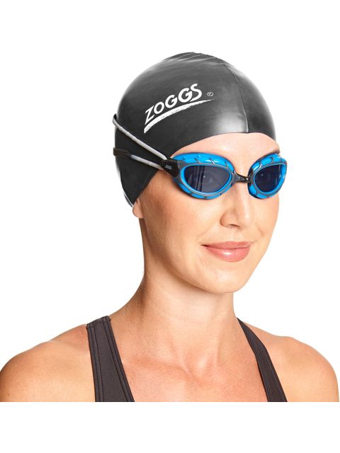 Zoggs Predator Goggles Small Fit - Smoke/Blue/Black