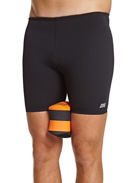 Zoggs Pull Buoy - Black/Orange