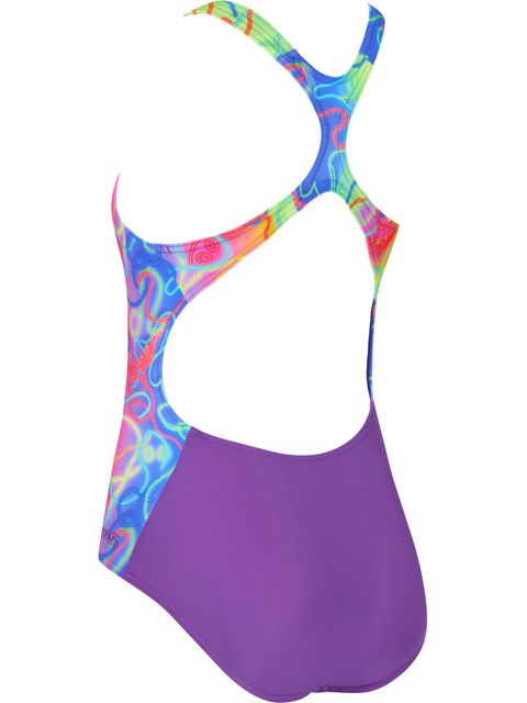 Zoggs Rowleeback One Piece - Disco Vibes