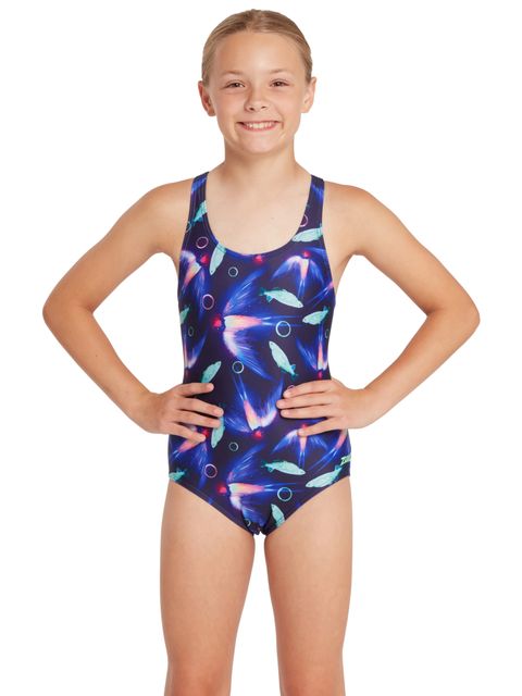 Zoggs Rowleeback One Piece - Seabird