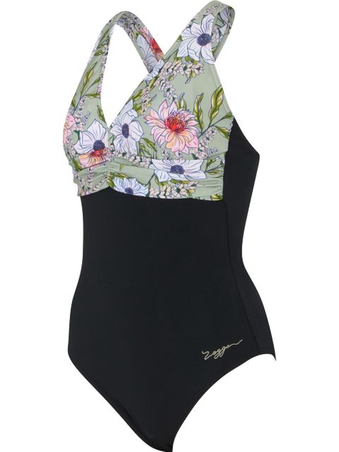 Zoggs Ruch Crossback One Piece - Freesia