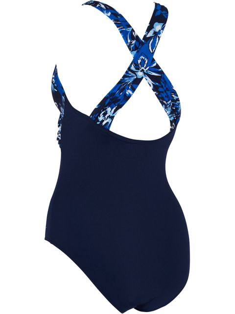 Zoggs Ruch Crossback One Piece - Sapphire