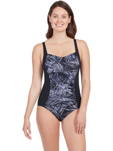 Zoggs Ruched Front One Piece - Avoca