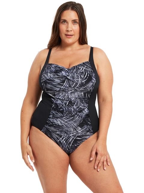 Zoggs Ruched Front One Piece - Avoca