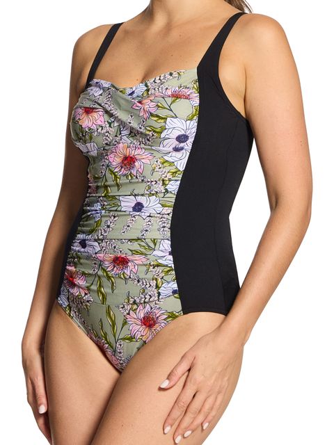 Zoggs Ruched Front One Piece - Freesia