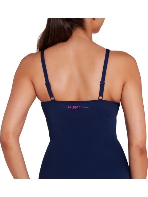 Zoggs Ruched Front One Piece - Kuringai