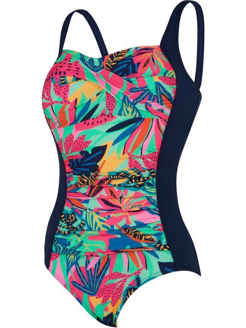 Zoggs Ruched Front One Piece - Kuringai