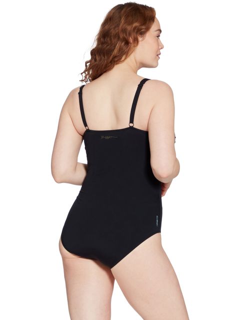 Zoggs Ruched Front One Piece - Sea Velvet
