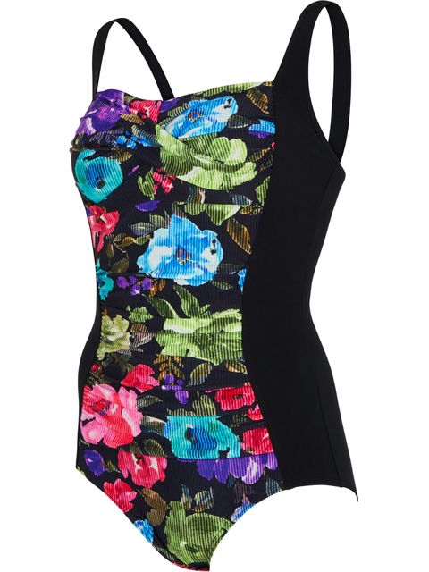 Zoggs Ruched Front One Piece - Sea Velvet