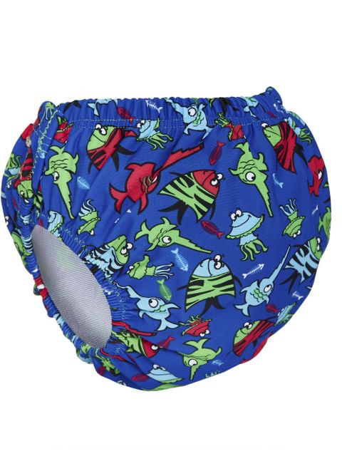 Zoggs Sea Saw Adjustable Blue Swim Nappy