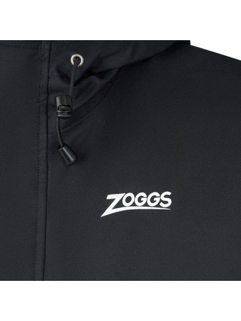 Zoggs Sports Swim Team Deck Coat - Black
