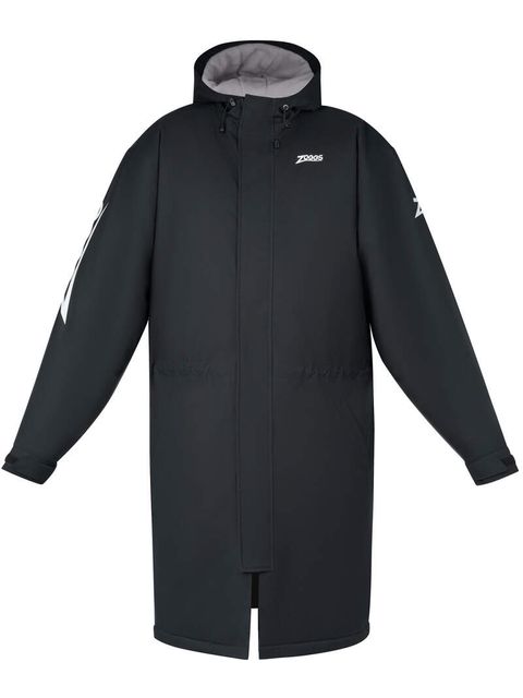 Zoggs Sports Swim Team Deck Coat - Black