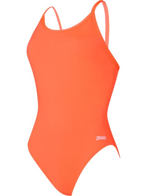 Zoggs Sprintback One Piece - Coral