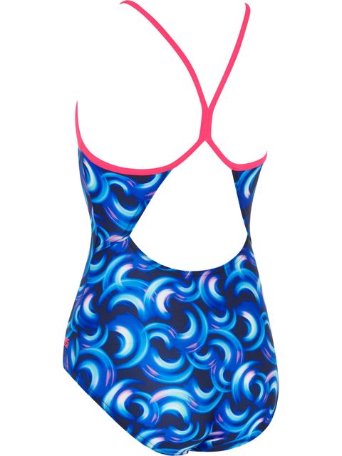 Zoggs Sprintback One Piece - Geo Spiral