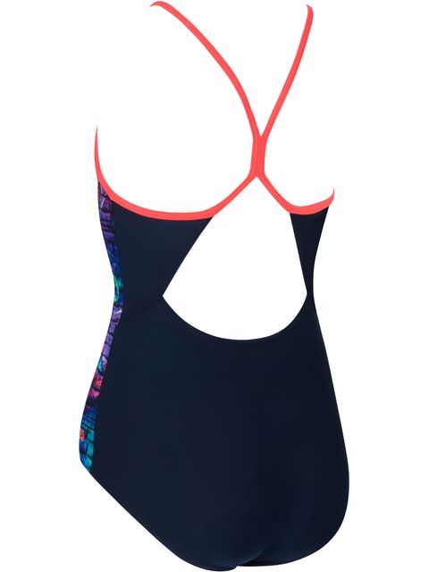 Zoggs Sprintback One Piece - Graffiti Brick