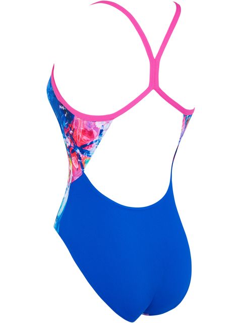 Zoggs Sprintback One Piece - Grafitti Rose