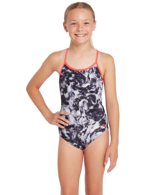 Zoggs Sprintback One Piece - Marble