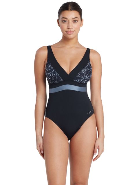 Zoggs Square Back One Piece - Stellar