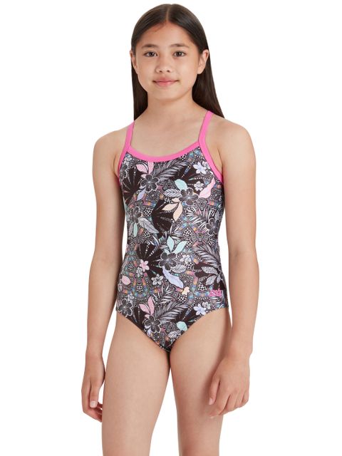 Zoggs Strikeback One Piece - Flower Tribe