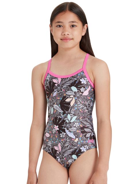 Zoggs Strikeback One Piece - Flower Tribe