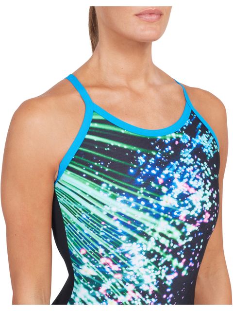 Zoggs Strikeback One Piece - Neon Sparkle