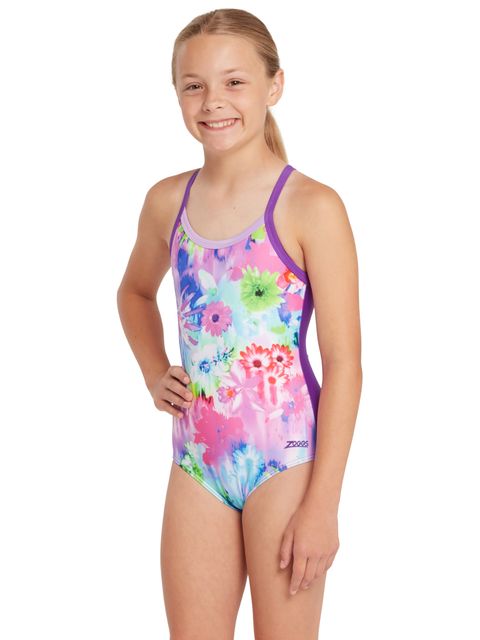 Zoggs Strikeback One Piece - Smash Flower