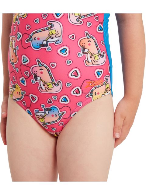 Zoggs Toddler Actionback One Piece - Little Dino