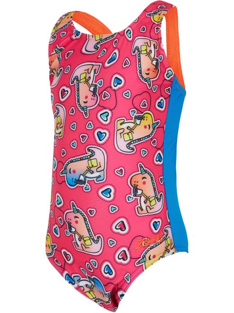 Zoggs Toddler Actionback One Piece - Little Dino