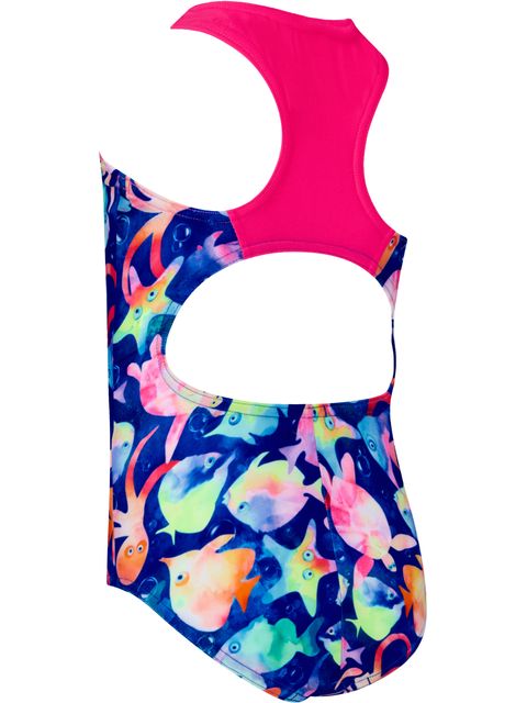 Zoggs Toddlers Actionback One Piece - Bubbles