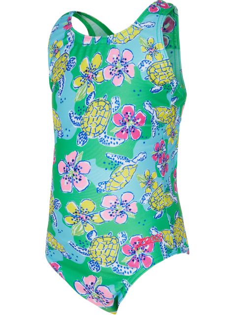 Zoggs Toddlers Actionback One Piece - Turtles