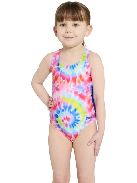 Zoggs Toddlers Actionback One Piece - Twister