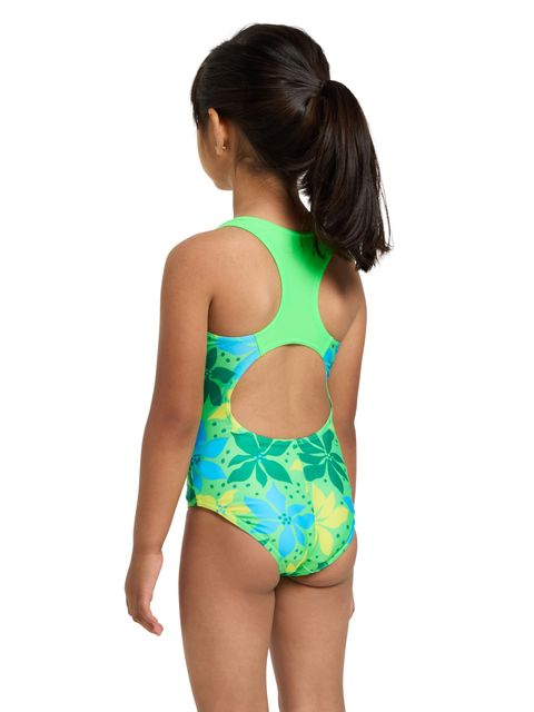 Zoggs Toddlers Actionback One Piece - Waikiki Green