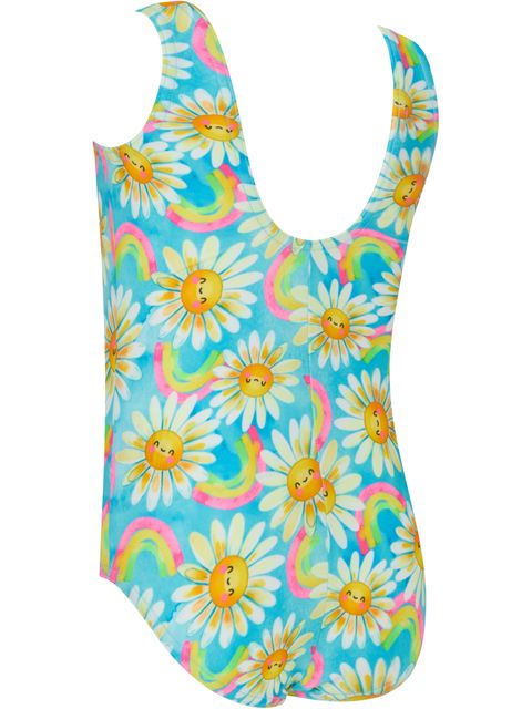 Zoggs Toddlers Scoopback One Piece - Daisy