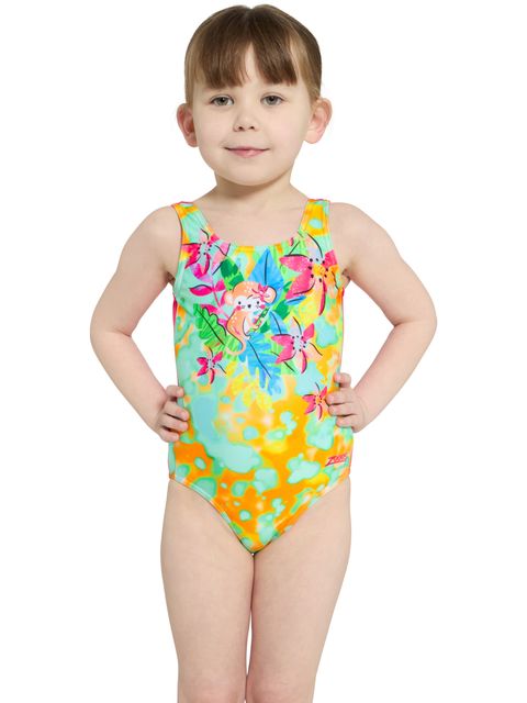 Zoggs Toddlers Scoopback One Piece - Wildwood