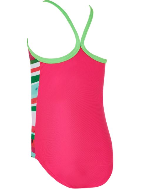 Zoggs Toddlers Tex Back One Piece - Melon Smile