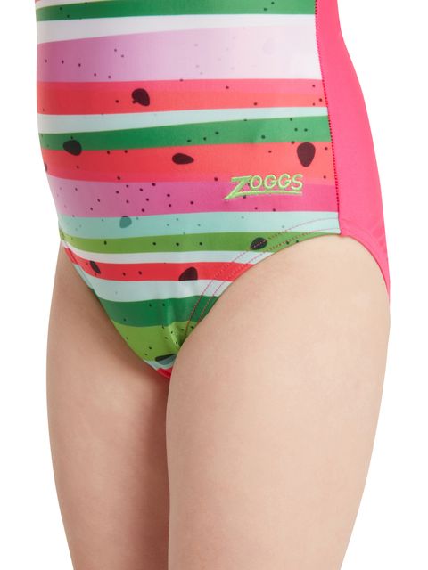 Zoggs Toddlers Tex Back One Piece - Melon Smile